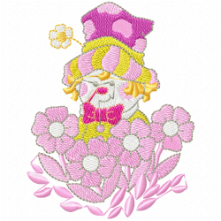 Joker Clowns Embroidery Design 12